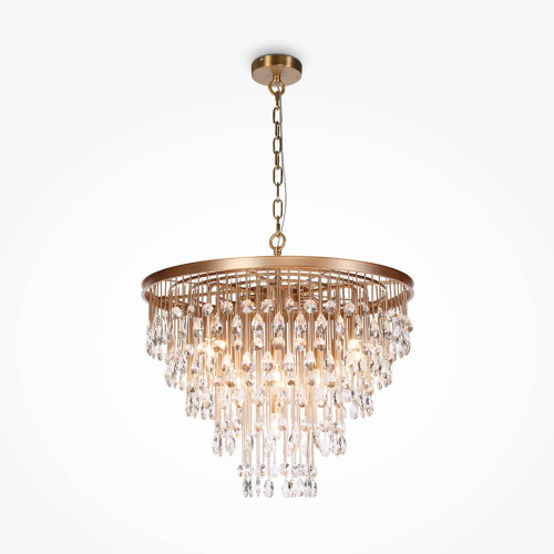 Подвесная люстра Maytoni Linn MOD091PL-09G