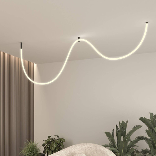 Светодиодный шнур Elektrostandard Full light Гибкий неон 336Led 12W IP20 3000K Full light круглый теплый белый, 3 м (24V 12W 336Led 2835 IP20)