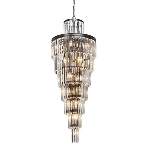 Подвесная хрустальная люстра V1808 Vitaluce Premium V1808-1/12+12+1