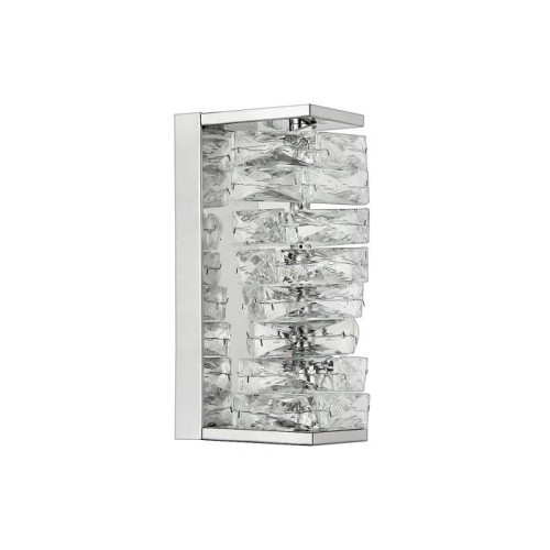 Бра настенное светодиодное, LED 12W, 3000К+4000К+6000К, К5 кристалл, 260мм CR.0505-260-1-W-CH