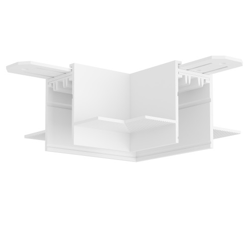 Угол потолок-потолок встраиваемый под ГКЛ Denkirs Smart TR2112-WH