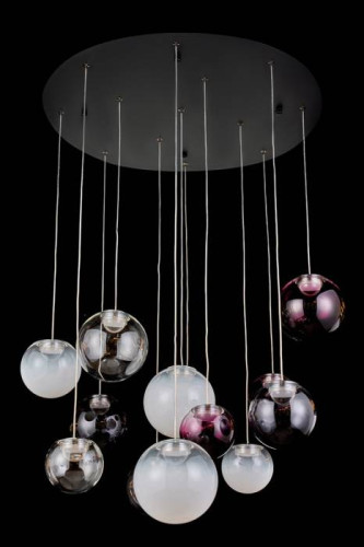 Подвесная люстра LEON Molecule LE7723/13S Chrome