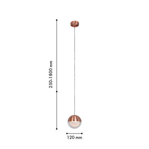 Светильник подвесной Favourite Luna 4371-1P