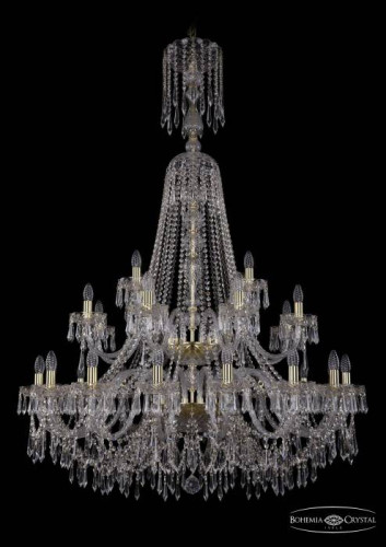 Подвесная хрустальная люстра 1403 Bohemia 1403/16+8+4/400/XL-163/2d G