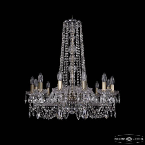 Подвесная хрустальная люстра 1402 Bohemia 1402/12/240/h-75 Pa