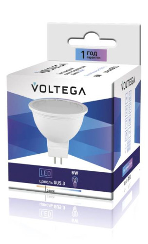 Светодиодные лампочки Voltega 4706 (GU5)  (6Вт) 