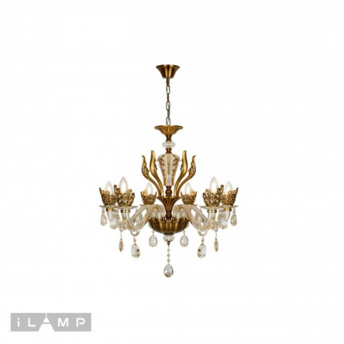 Люстра подвесная Asia iLamp 61078-6 BR
