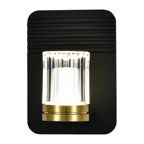 Настенный светильник Indigo Rilievo V000200L 14032/A/1W Black