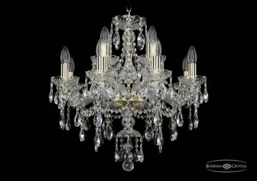 Подвесная хрустальная люстра 1415 Bohemia 1415/8+4/200 G