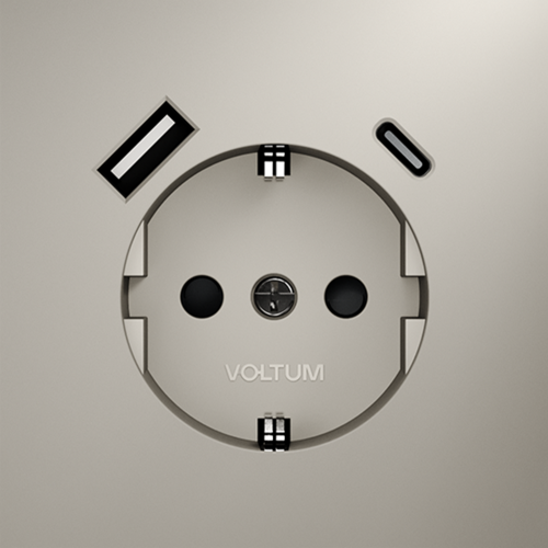 Розетка (Кашемир) Voltum Voltum S70 VLS040503