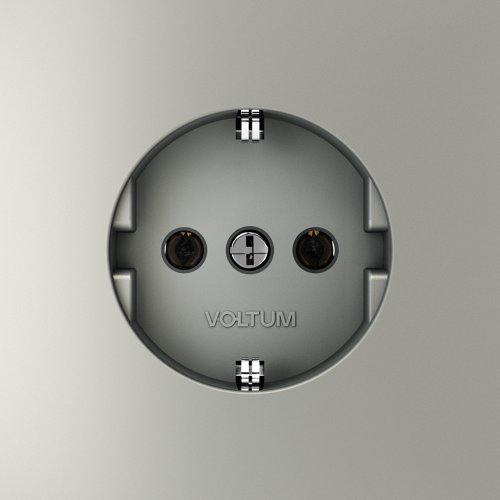 Розетка (Сталь) Voltum Voltum S70 VLS040105
