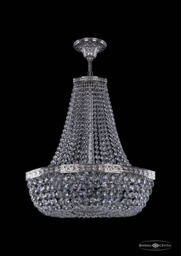 Потолочная хрустальная люстра Bohemia 1911 19113/H2/45IV Ni