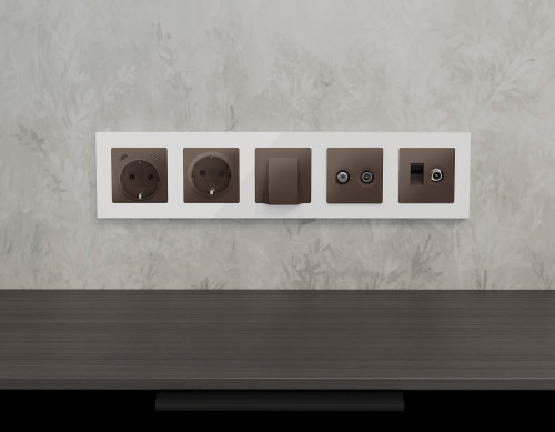 Накладка на механизм Ambrella Volt ALFA AP6433