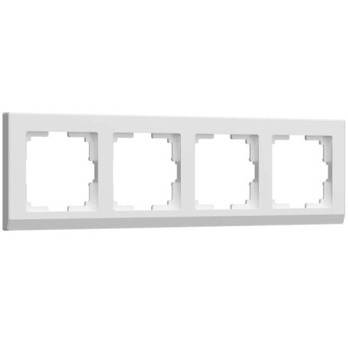 Рамка Werkel W0041801/ Рамка на 4 поста Stark (белый)
