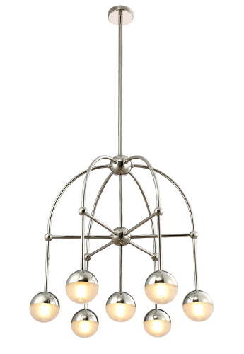Люстра на штанге Crystal Lux Truena TRUENA SP-PL6+1 NICKEL