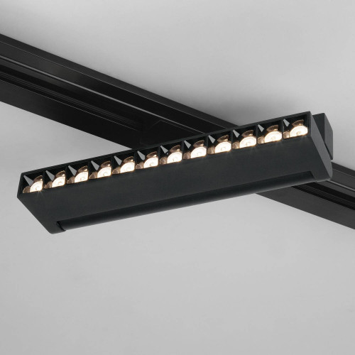 Трековый светильник Elektrostandard Garda Garda Черный 20W 4200K (85018/01) однофазный