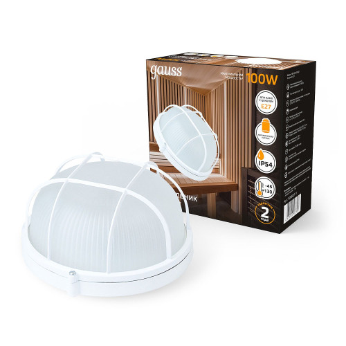 Светильник потолочный Gauss НБП 926602111
