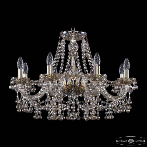 Подвесная хрустальная люстра 1409 Bohemia 1409/8/240 M801