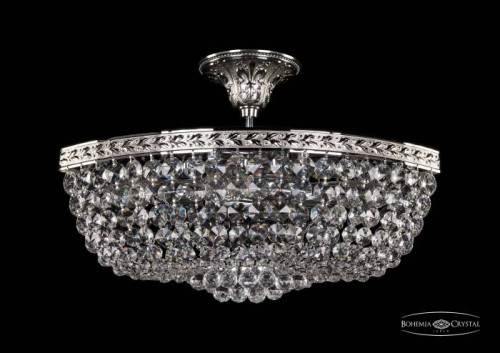 Потолочная хрустальная люстра Bohemia 1928 19283/45IV Ni