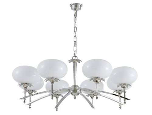 Подвесная люстра Newport Domenica 4658/C nickel