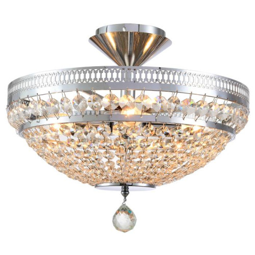 Потолочная люстра Natali Kovaltseva Barocco BAROCCO 81405/4C CHROME