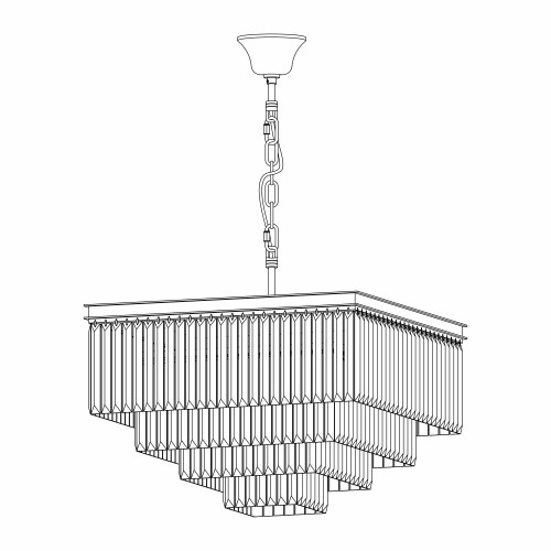 Подвесная хрустальная люстра Мартин Citilux CL332241