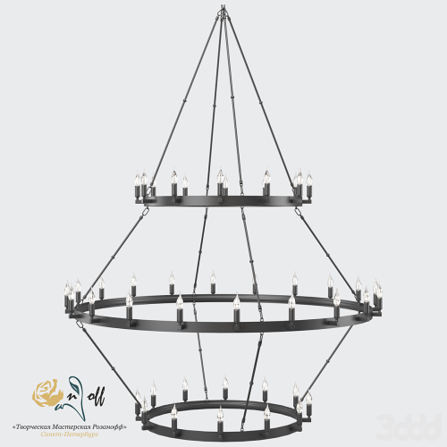 Подвесная люстра Розанофф Tani RS100/44