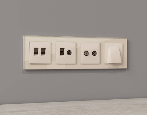 Накладка на механизм Ambrella Volt ALFA AP3333