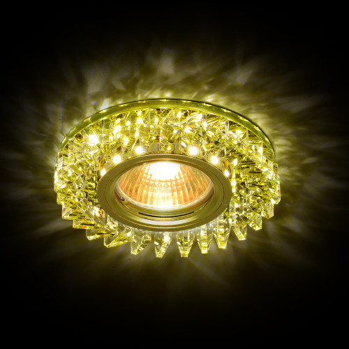 Светильник MR16+LED встраиваемый G/CLEAR 35Вт+LED 3Вт IL.0026.0203