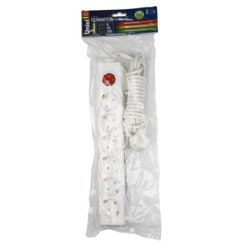 Удлинитель Uniel Standard S-GCD6-3B
