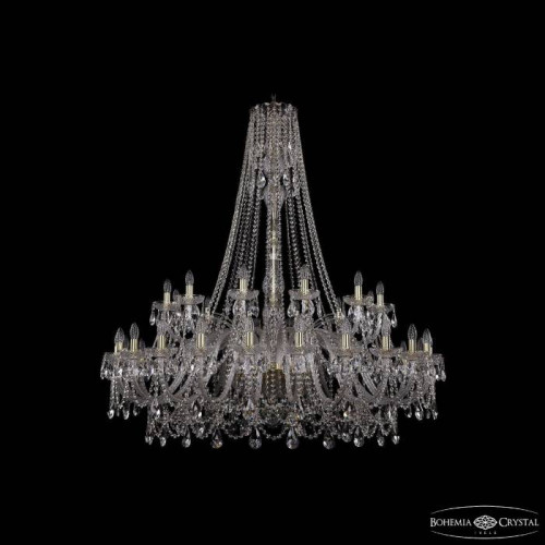 Подвесная люстра Bohemia 1411 1411/24+12/530/h-154 G