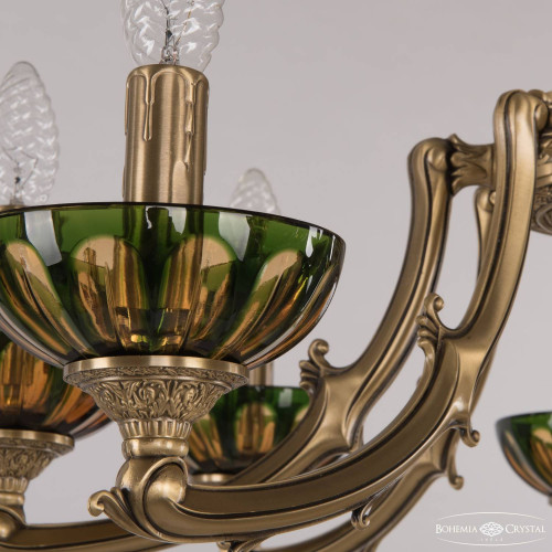 Торшер Bohemia Verona 72009T/8/210 FP P Amber-Green/H-1H FA5S