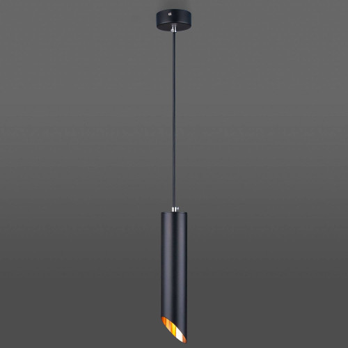 Светильник подвесной Eurosvet 7011, 7005 7011 MR16 BK/GD черный/золото