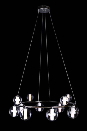 Подвесная люстра LEON Aurore LE7703/12 Chrome