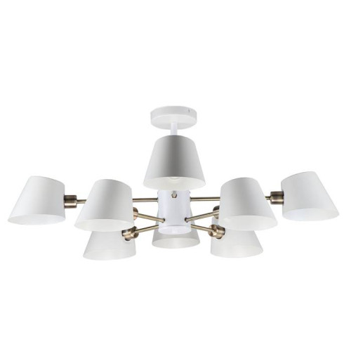 Потолочная люстра IMEX Vera MD.9130-8-S WH+AB