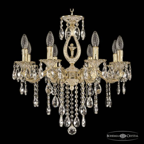 Подвесная хрустальная люстра 7202 Bohemia 72402/8/175 B GW FA10S