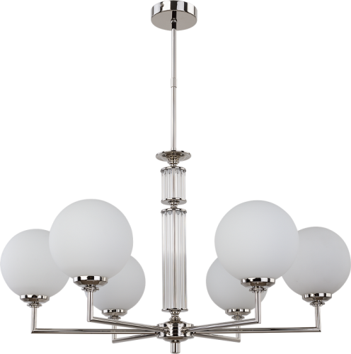 Люстра на штанге Kutek Artu Glass ART-ZW-6(N)G