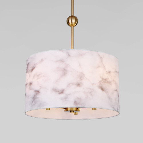 Люстра на штанге Eurosvet Brume 60174/3 латунь