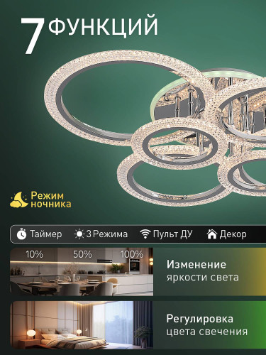 Потолочная люстра Natali Kovaltseva Home B LED LAMPS 81466