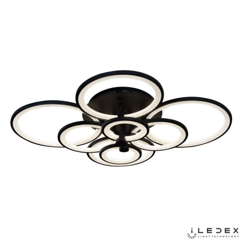Потолочная люстра ILedex Ring A001/8 BK