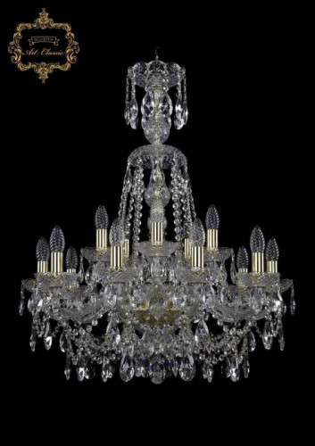 Подвесная хрустальная люстра 11.25 Art Classic 11.25.10+5.220.XL-78.Gd.Sp