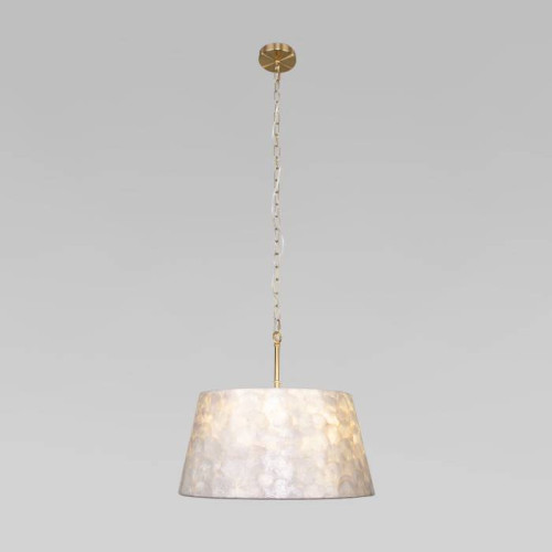 Подвесная люстра Eurosvet Pearl 101013/5 латунь/перламутр Smart