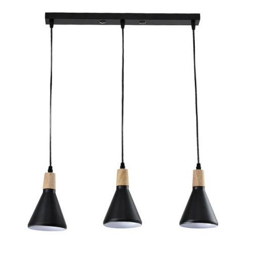 Светильник подвесной ЭкономСвет 10286 10286/3BK WD+BK