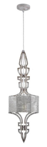 Светильник подвесной Crystal Lux Prima PRIMA SP1 A WHITE-GOLD/WHITE