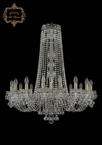 Подвесная хрустальная люстра 11.26 Art Classic 11.26.16.300.h-91.Br.B