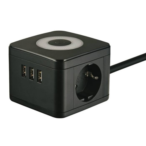 Удлинитель Uniel S-GCD2-1,5SBU BLACK