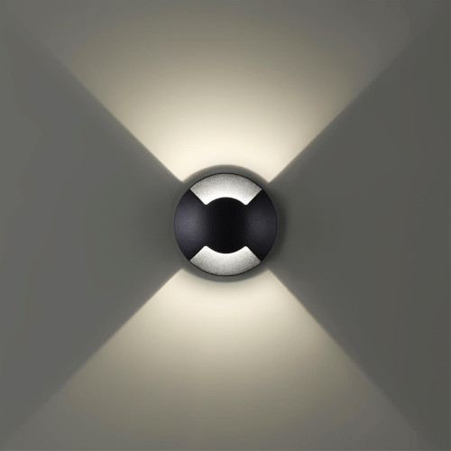 Уличный настенный светильник Odeon Light Wald 6662/2GL