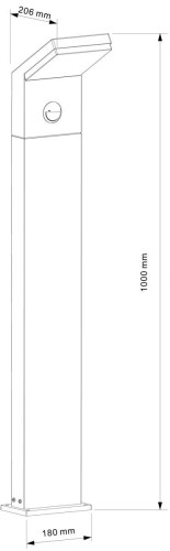 Уличный наземный светильник Deko-Light Tucanae 733036