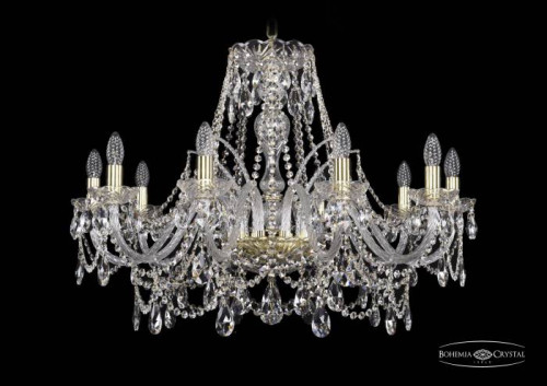 Подвесная хрустальная люстра 1411 Bohemia 1411/10/300 G
