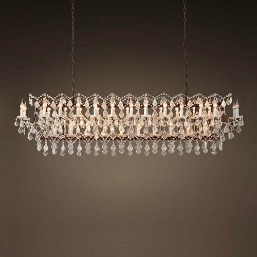 Подвесная хрустальная люстра Rococo L'Arte Luce Luxury L27904